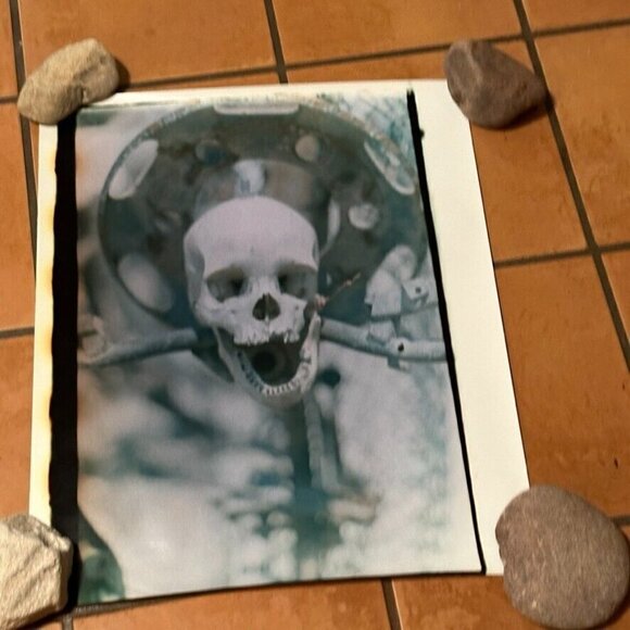 Janine Gordon Photograph 20x24" C-print Edition Signed Voodoo Skull Haiti Art - Picture 4 of 5